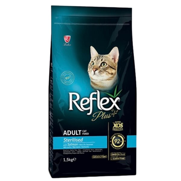 غذای خشک گربه رفلکس مدل سالمون وزن 1.5 کیلوگرم