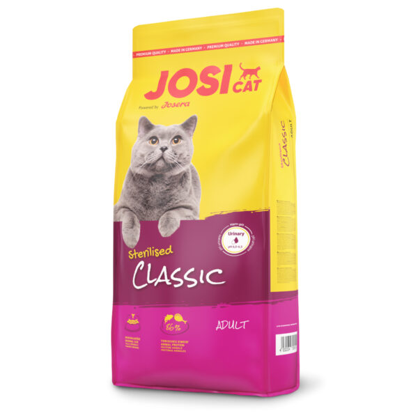 غذا خشک گربه جوسرا مدل Josicat Sterilised Fish وزن 18 کیلوگرم