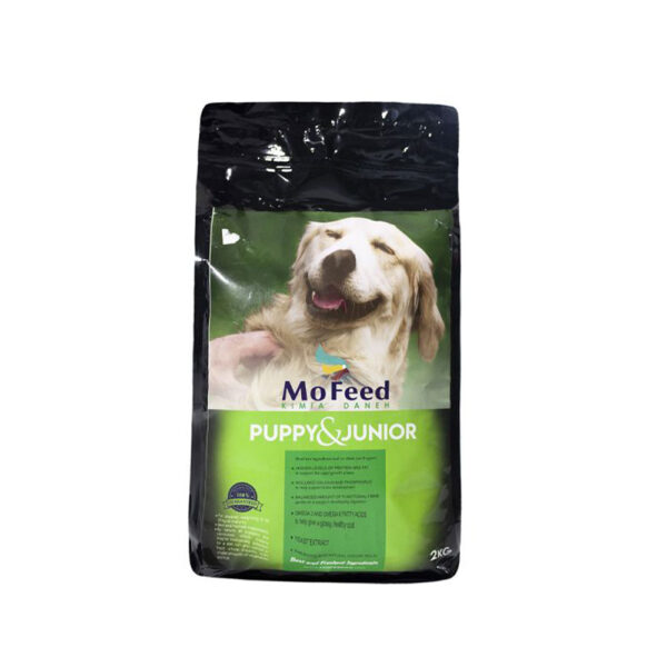 غذای خشک سگ مفید مدل puppy & junior وزن 2 کیلوگرم