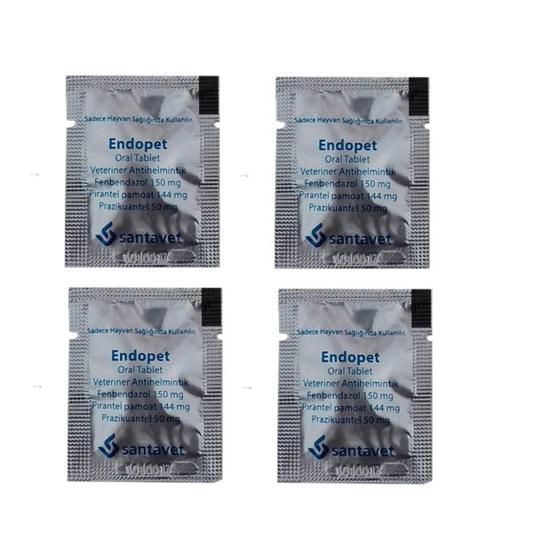 قرص ضد انگل حیوانات اندوپت مدل X4 بسته 4 عددی