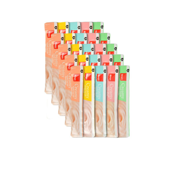 بستنی گربه ونپی مدل مالتی میکس وزن 350 گرم بسته 25 عددی