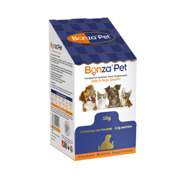 مکمل غذای سگ و گربه بن زا پت کد 47034 وزن 50 گرم