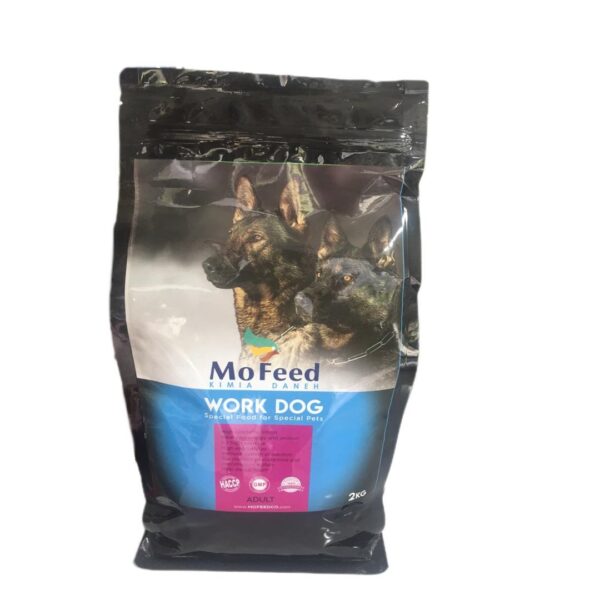غذای خشک سگ بالغ مفید مدل work وزن 2 کیلوگرم