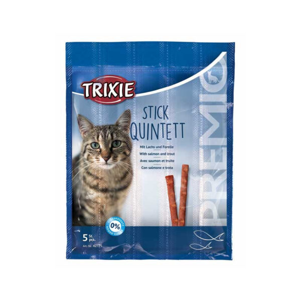 غذای تشویقی گربه تریکسی مدل مدادی طعم ماهی وزن 25 گرم