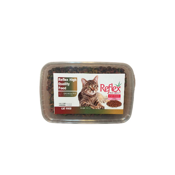 غذای خشک گربه رفلکس مدل New Multicolor وزن 300 گرم
