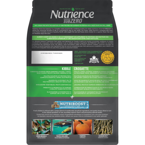 غذای خشک سگ نوترینس مدل Subzero کد D6232 وزن 10 کیلوگرم
