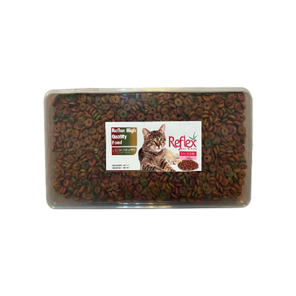غذای خشک گربه رفلکس مدل Multi_color وزن 1 کیلوگرم