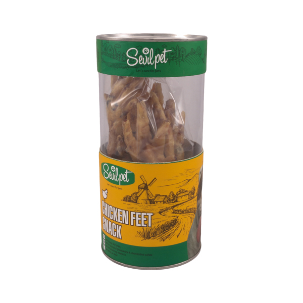 غذای تشویقی سگ سویل پت مدل Chicken Feet Snack بسته 10 عددی