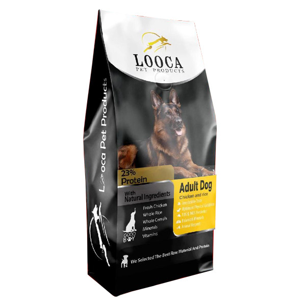 غذای خشک سگ لوکا پت پروداکتز مدل مرغ و برنج وزن 2 کیلوگرم