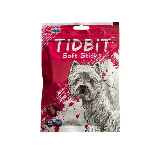 غذای تشویقی سگ تیدبیت مدل Liver وزن 65 گرم