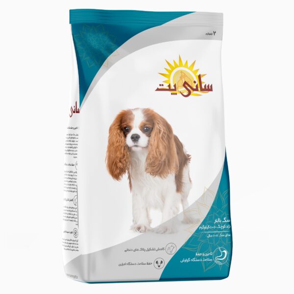 غذای خشک سگ سانی پت مدل نژاد کوچک بالغ وزن 2 کیلوگرم