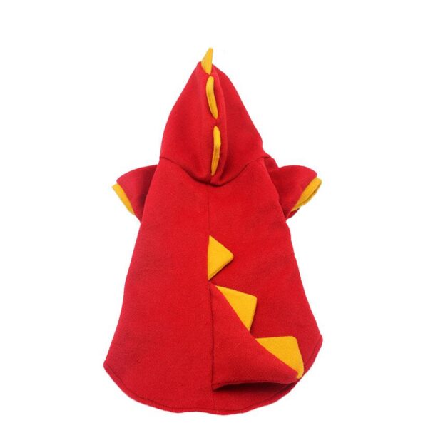 لباس سگ و گربه مدل دایناسور سایز S