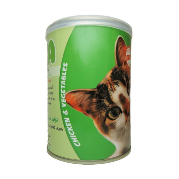کنسرو غذا گربه سپکا مدل گوشت گوساله، مرغ و سبزیجات وزن 400 گرم بسته 2 عددی