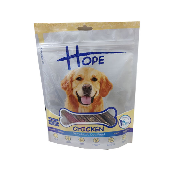 تشویقی سگ هوپ مدل جرکی مرغ وزن 100 گرم