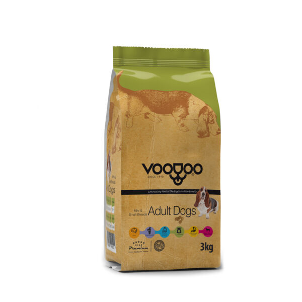 غذای خشک سگ ودو مدل سوپرپرمیوم اسمال ادلت وزن 3 کیلوگرم