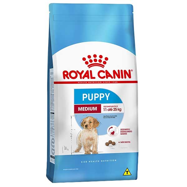 غذای توله سگ رویال کنین مدل Medium Puppy وزن 15 کیلوگرم