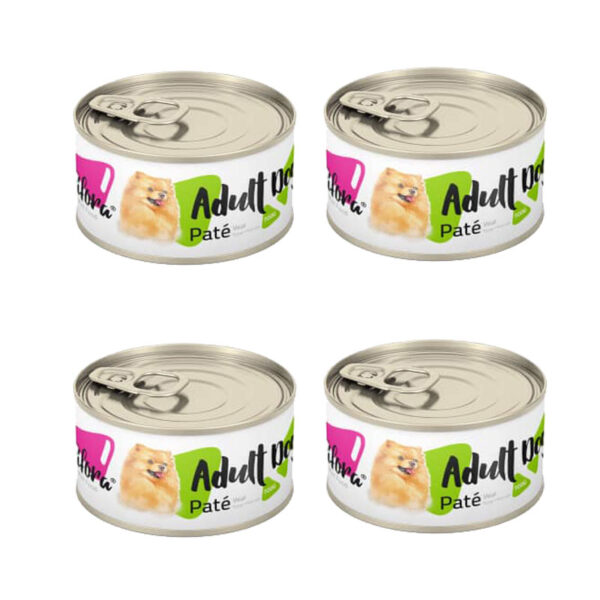 کنسرو غذای سگ فیفورا مدل نژاد کوچک وزن 100 گرم بسته 4 عددی