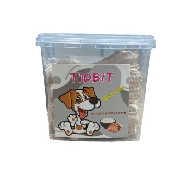 غذای تشویقی سگ تیدبیت مدل برنج و گوشت وزن 160 گرم