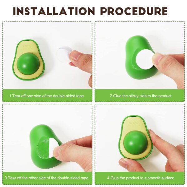 تشویقی گربه مدل آووکادو دیواری وزن 250 گرم