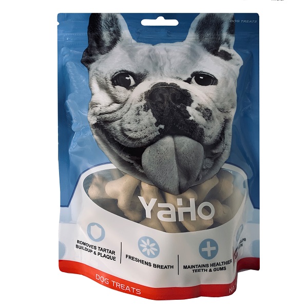 غذای تشویقی سگ یاهو مدل گوشت گاو کد 010 وزن 270 گرم