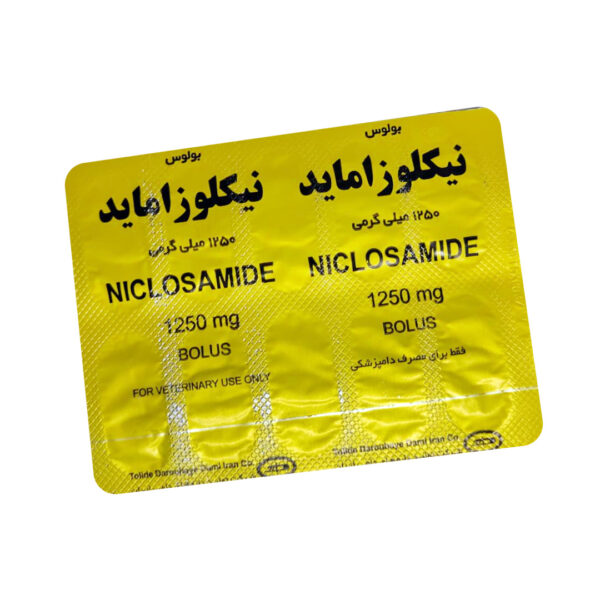 بولوس ضدانگل حیوانات مدل نیکلوزاماید بسته 10 عددی