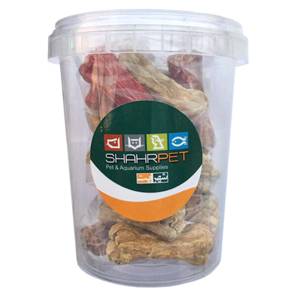 غذای تشویقی مانچی سگ شهرپت مدل MB2 وزن 160 گرم بسته 20 عددی