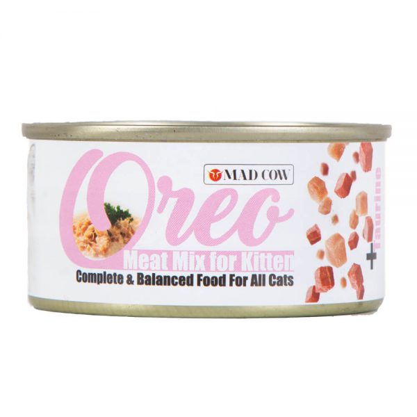 کنسرو بچه گربه مدکاو مدل میکس وزن 120 گرم