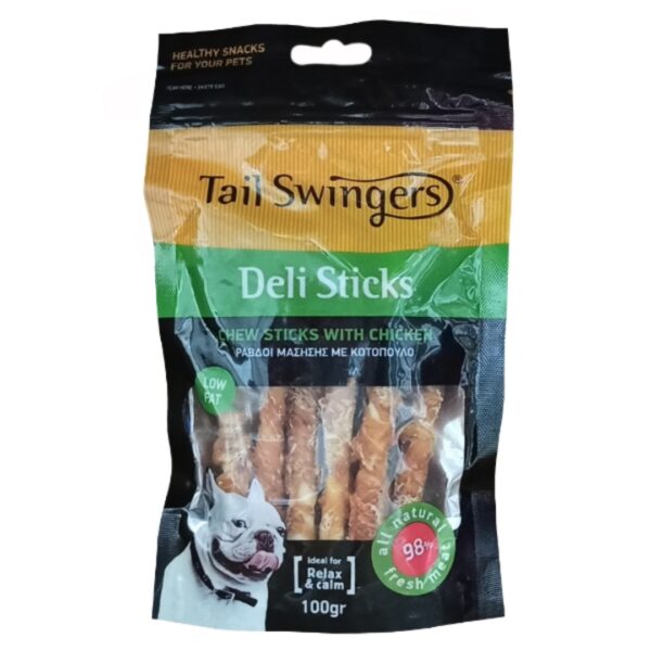 تشویقی سگ تیل سوینگر مدل Deli_Stick وزن 100 گرم