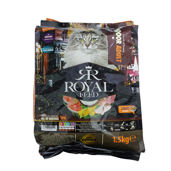 غذا خشک گربه بالغ رویال فید مدل adult وزن 1.5 کیلوگرم