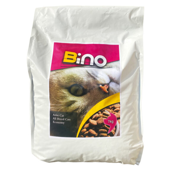 غذای خشک گربه بینو مدل بالغ وزن 7 کیلوگرم