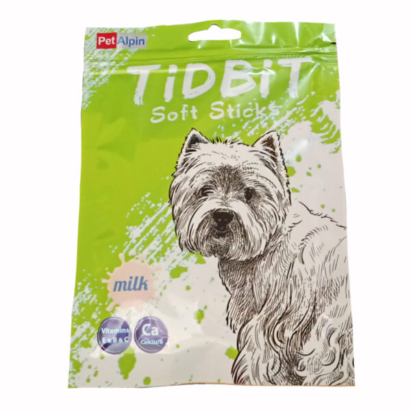 غذای تشویقی سگ تیدبیت مدل Milk_7 وزن 70 گرم