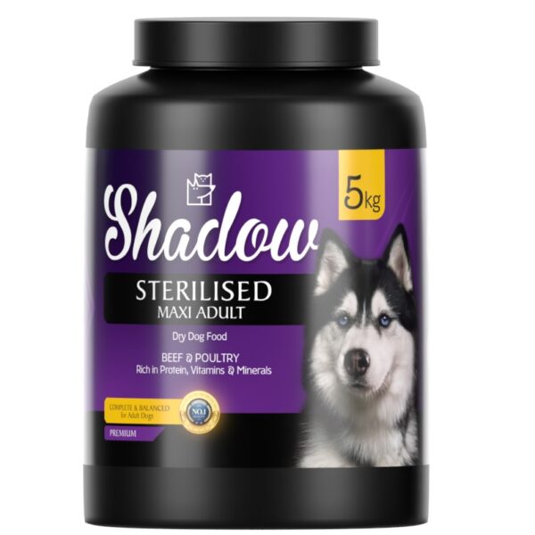 غذای خشک سگ شدو مدل Sterilised Maxi Adult وزن 5 کیلوگرم