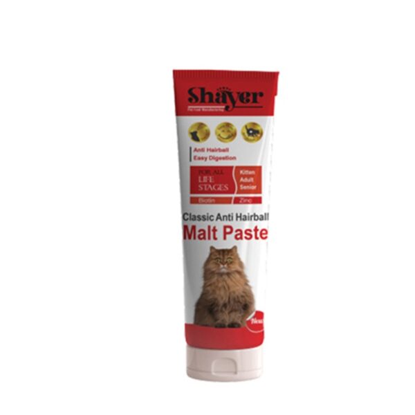 خمیر مالت گربه شایر مدل کلاسیک وزن 100 گرم